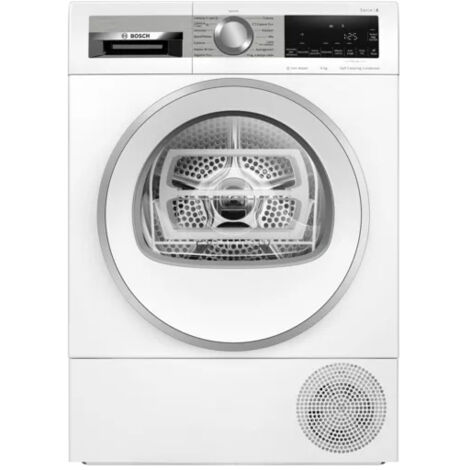 Bosch Serie 6 WQG245CEIT. Posizionamento dell'apparecchio: Libera installazione, Tipo di carica: Caricamento frontale, Sistema di asciugatura: Pompa di calore. Capacità cestello: 9 kg, Condensation...