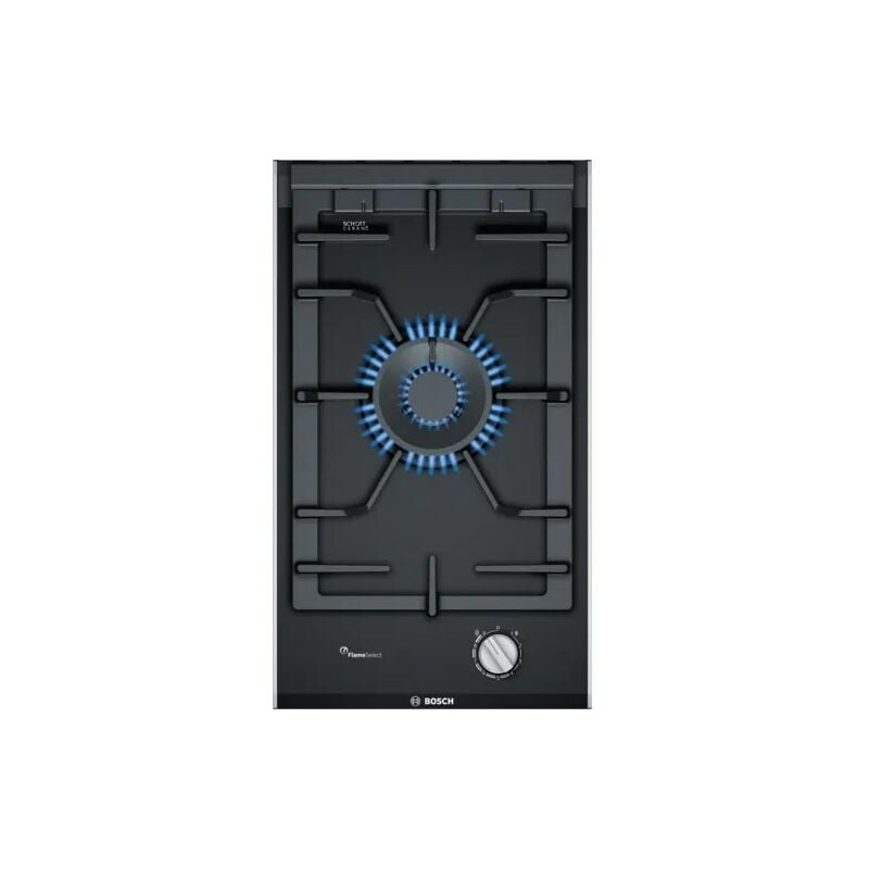 Bosch - Serie 8 PRA3A6B70 plaque Noir Intégré (placement) 30 cm Gaz 1 zone(s)