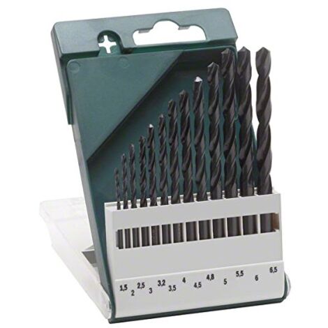 BOSCH - SET 13 PUNTE PER METALLO HSS-R, 1.5-6.5 mm