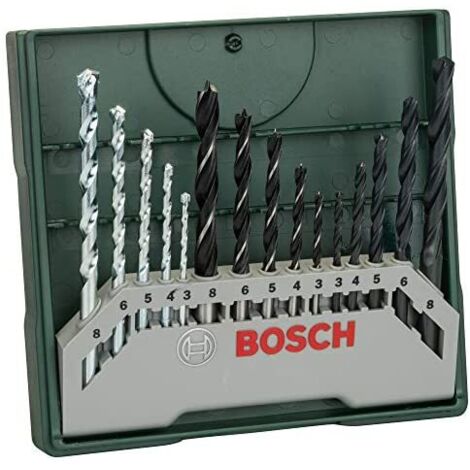 BOSCH SET 15 BROCAS MIXTO MINI X-LINE BOSCH