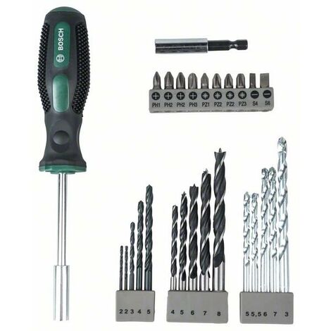 Bosch SET 26 PCES FORETS ET EMBOUTS