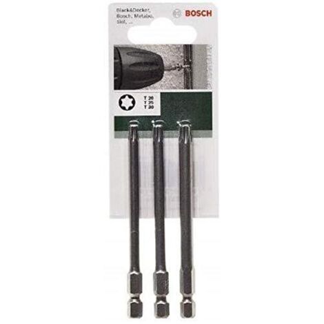 BOSCH - SET 3 BIT AVVIAMENTO DOPPI TORXT20/25/30