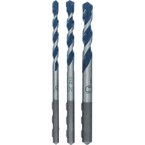BOSCH - SET 3 PUNTE PER CALCESTRUZZO BLUE GRANITE 5/6/8MM