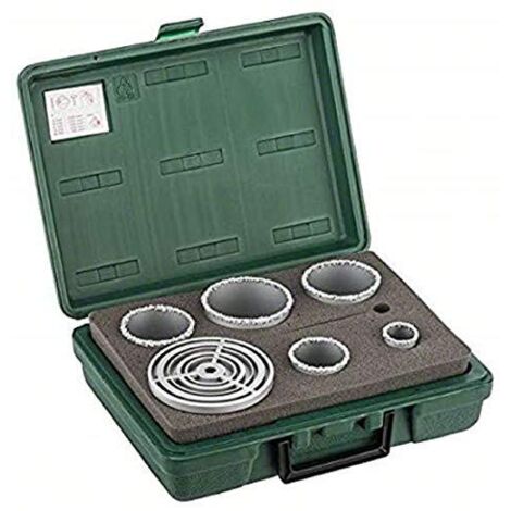 BOSCH - SET 5 PEZZI SEGHE A TAZZA IN TC