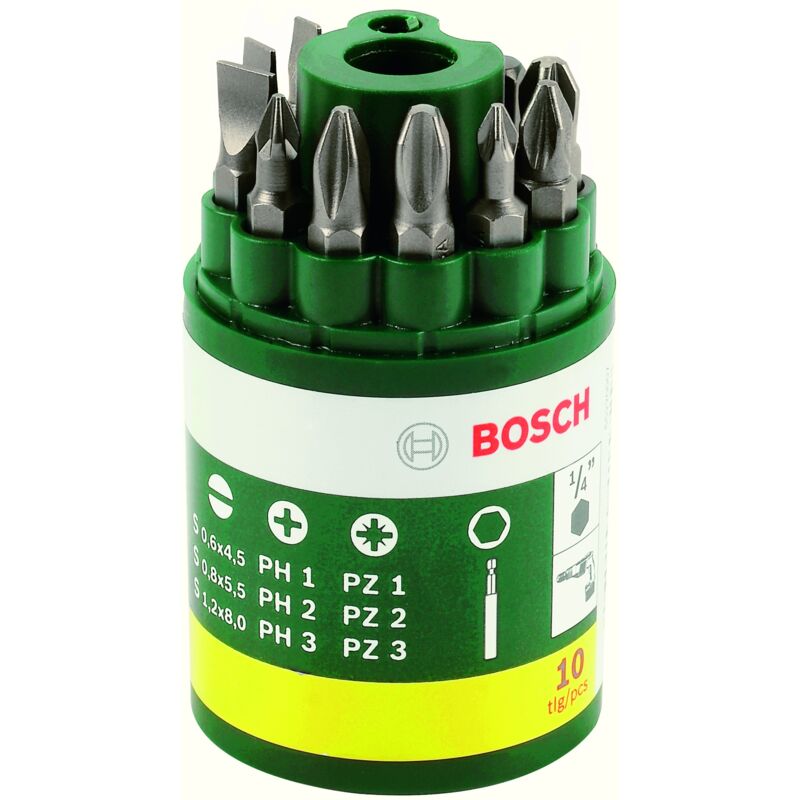 

BOSCH 2607019454 Set con 10 unidades para atornillar