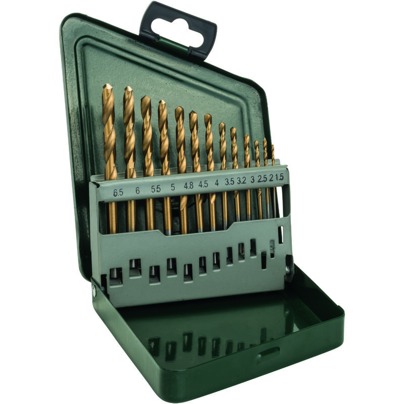

BOSCH 2607019436 Set con 13 brocas HSS-TiN metal