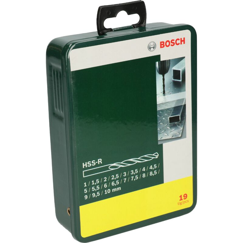 

BOSCH 2607019435 Set con 19 brocas HSS-R para metal
