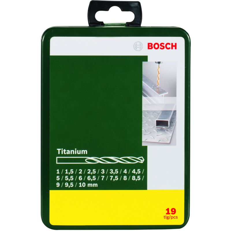 

BOSCH 2607019437 Set con 19 brocas Titanium metal