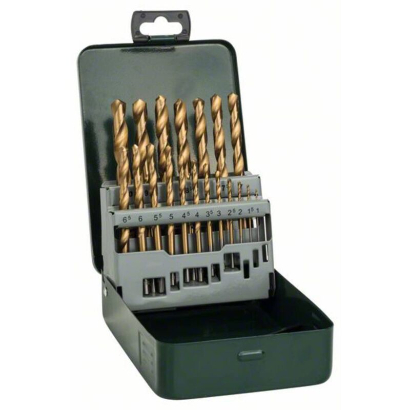 Bosch - Lot de 19 forets en métal titane 2607019437