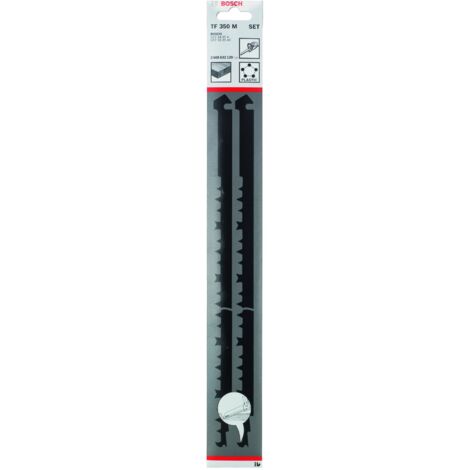 BOSCH  SET DE 2 HOJAS DE SIERRA HCS TF 350 M PARA MADERA