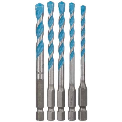 BOSCH Set de 5 forets hexagonal Multi-construction - 2608589530