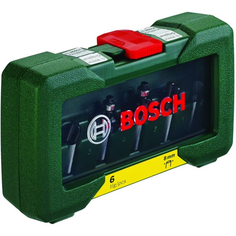 

BOSCH 2607019463 Set de 6 fresas con insercción de 8 mm