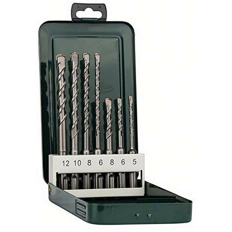 Bosch - Set de 7 forets pour perforateur SDS plus Ø 5 à 12 mm
