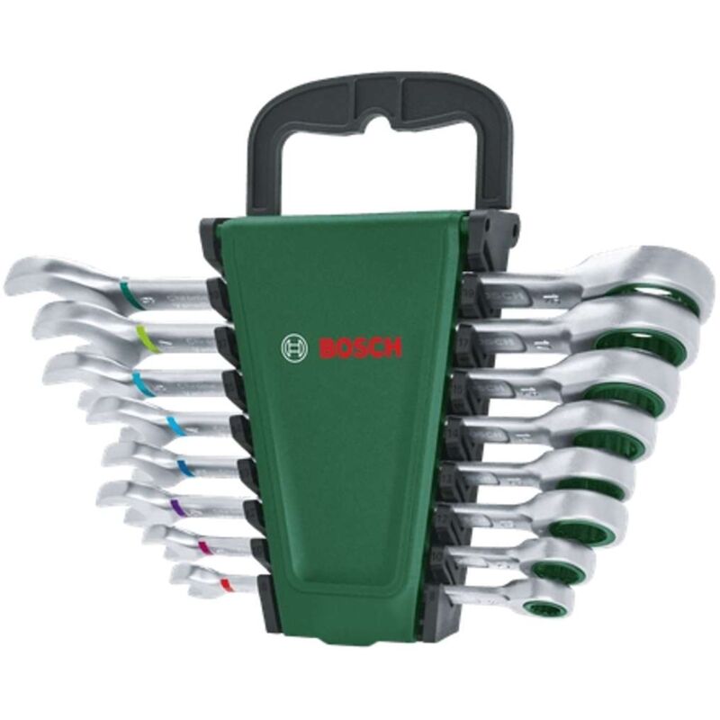 Utensili - Set di chiavi a cricchetto da 8 pezzi 1600A027PS - Bosch