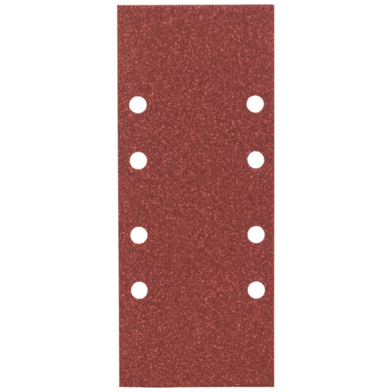 Set di dischi per levigatrice orbitale, con 8 fori, 93 x 230 mm, grana K 80, confezione da 25 pezzi