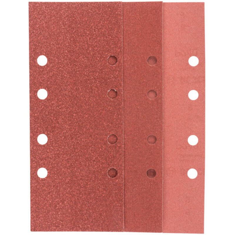 Accessories 2607019499 kit carta abrasiva orbitale perforato Dimensione dei grani 60, 80, 120, 240 (l x l) 230 mm - Bosch