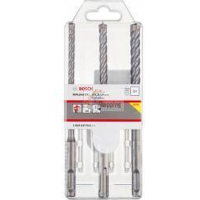 Bosch Accessori - Set da 3 punte da trapano per cemento 2608833912