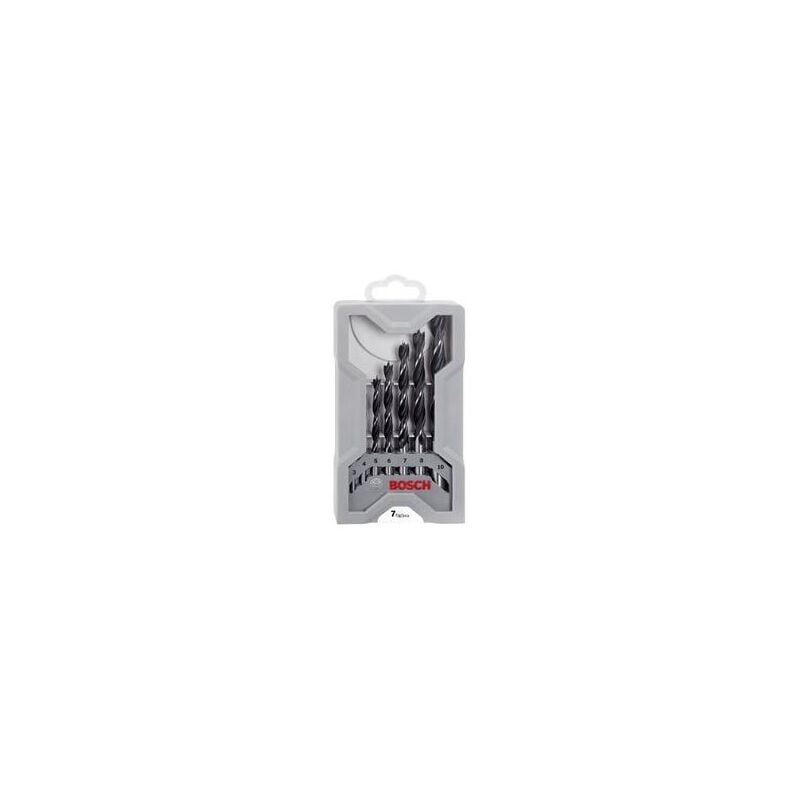 Set 7 punte elicoidali da LEGNO3,4,5,6,7,8,10 mm - Bosch