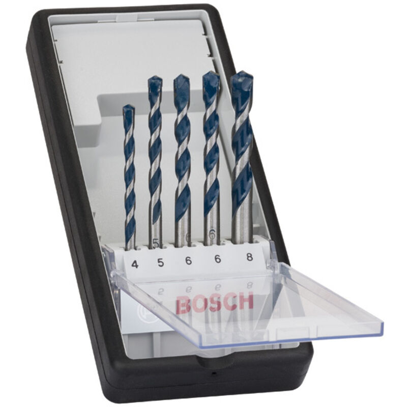Bosch - Accessori - Set da 5 punte da trapano per cemento 2608588165