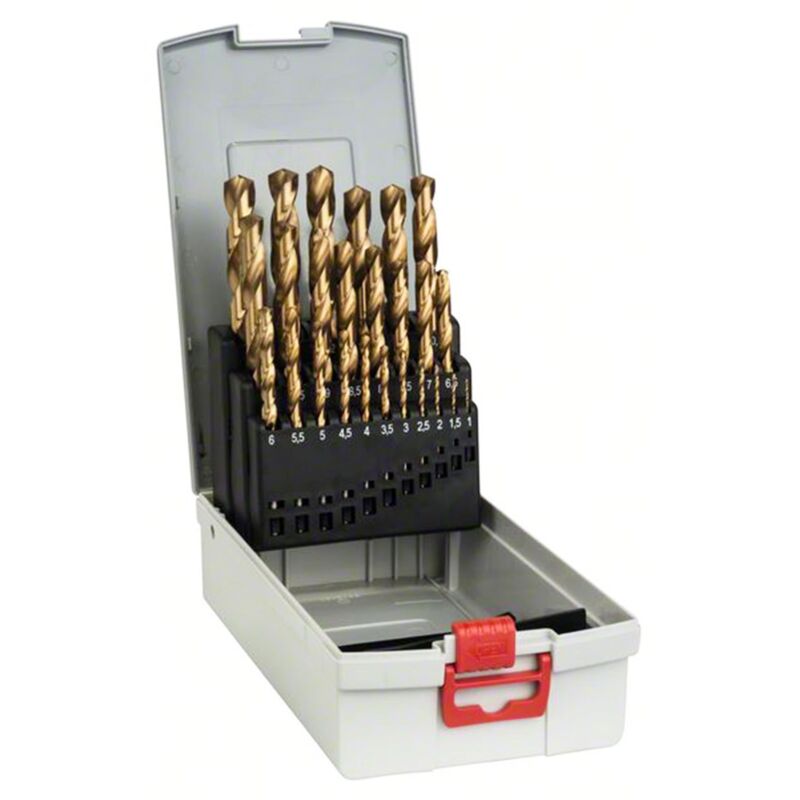 Bosch - Set punte per metallo HSS-TiN ProBox 1-13 mm 25PZ