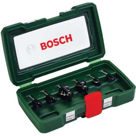 Bosch Set Frese Hm, Codolo 1/4, 6 Pezzi, 45 X 40 X 25