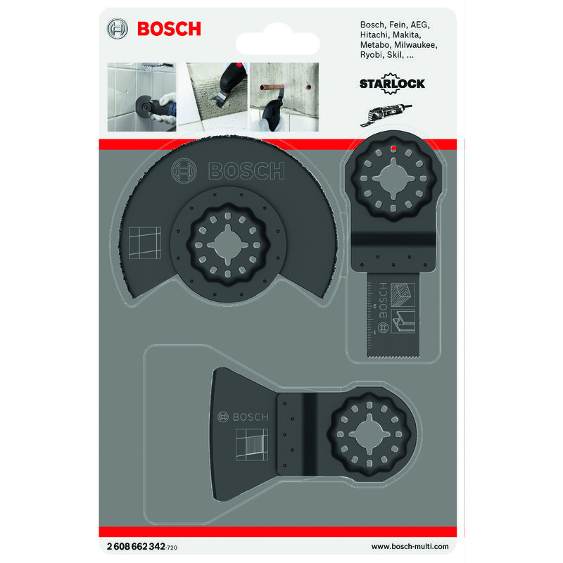 

BOSCH 2608662342 Set para alicatar, 3 piezas AIZ 20 AB (1 ud.)