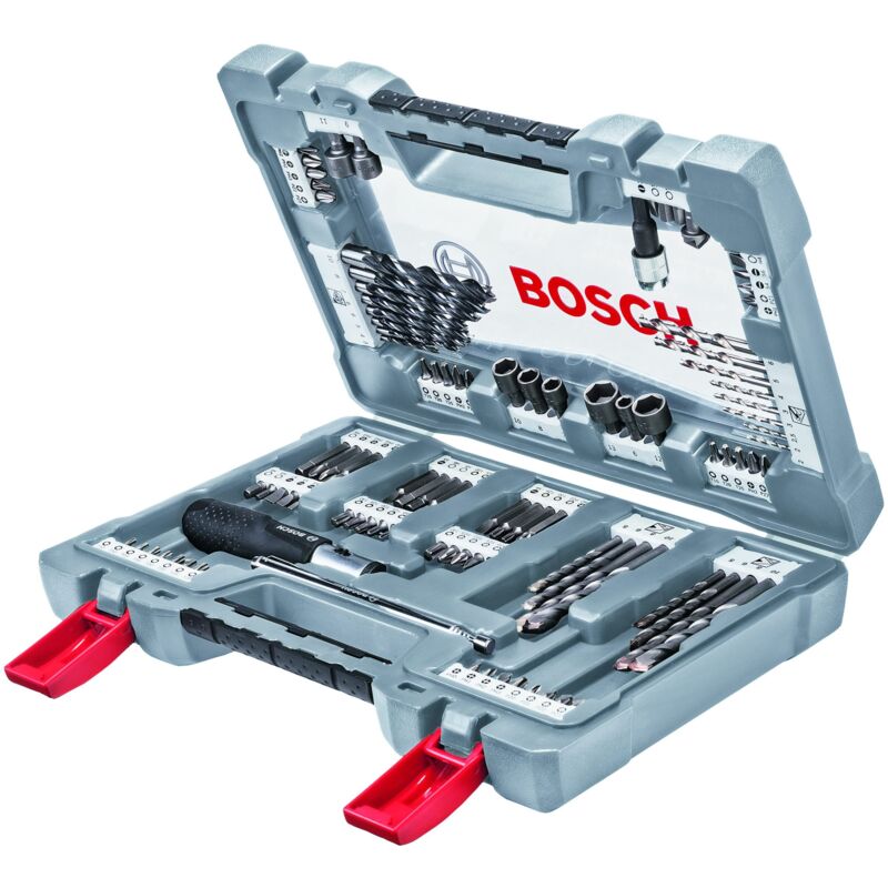 Bosch - Utensili - Set di inserti e punte da trapano 105 pezzi Premium X-Line 2608P00236