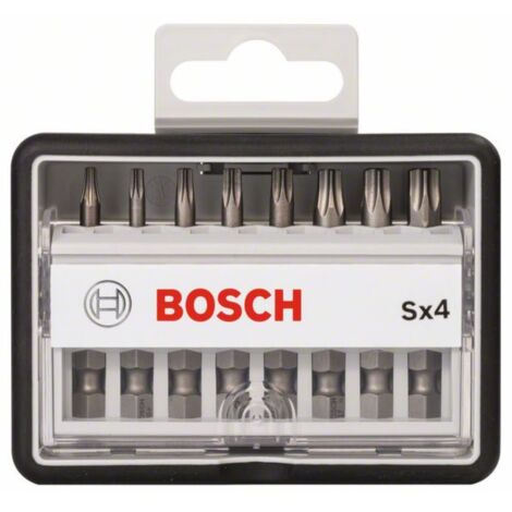 Bosch Set Robust Line di bit di avvitamento Sx Extra Hard, 8 pz. Robust Line Sx Extra Hart mod.  2607002559