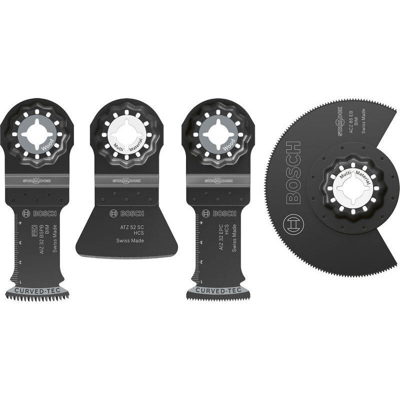 Bosch Flooring and Fitting Set, 4 Piece Starlock 2.608.669.089