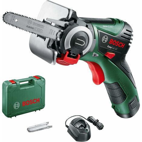 Bosch sierra a batería EasyCut 12 (1 batería, sistema de 12 V, tecnología NanoBlade, profundidad de corte en madera: 65 mm)