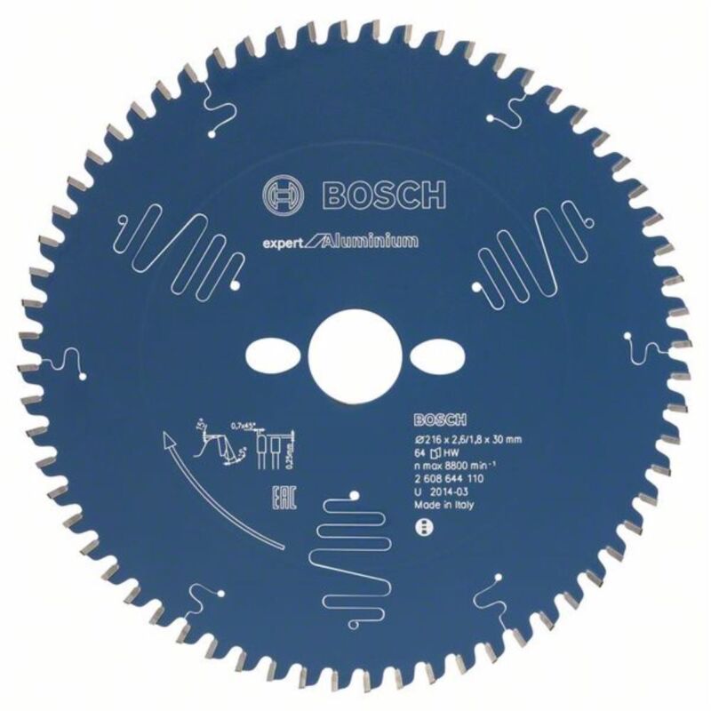 

Bosch Hoja de sierra circular  305mm Expert para aluminio 30x2,8mm 96 dientes