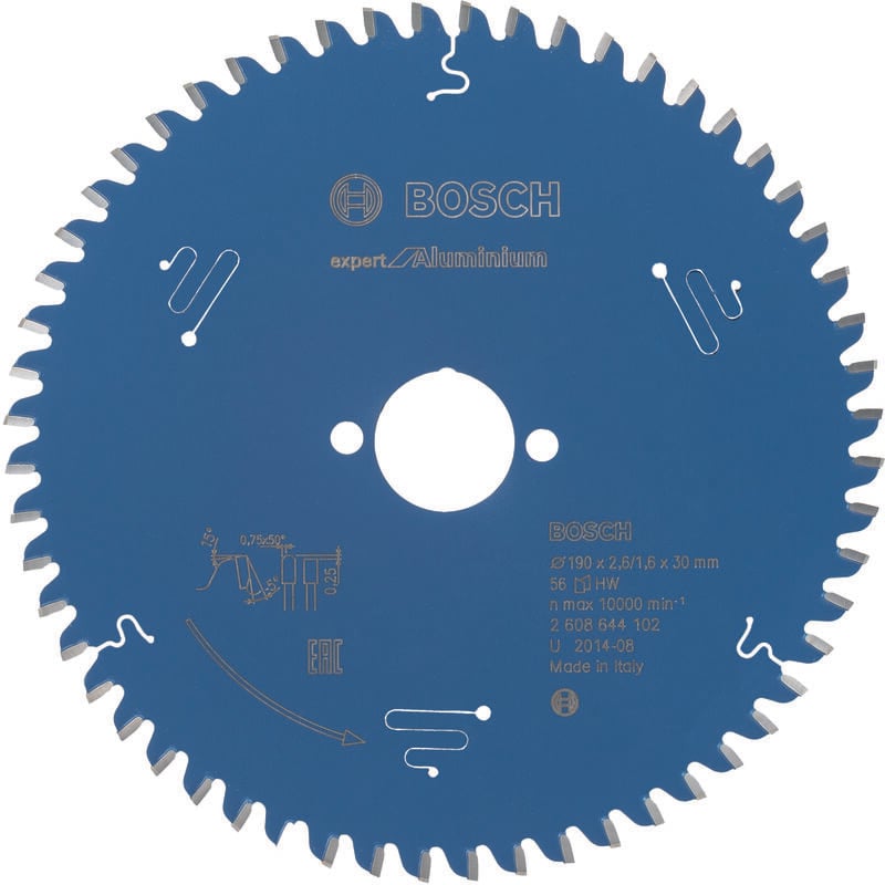 

BOSCH 2608644102 Sierra circular Expert Aluminium 190 x 30 x 2,6 mm 56