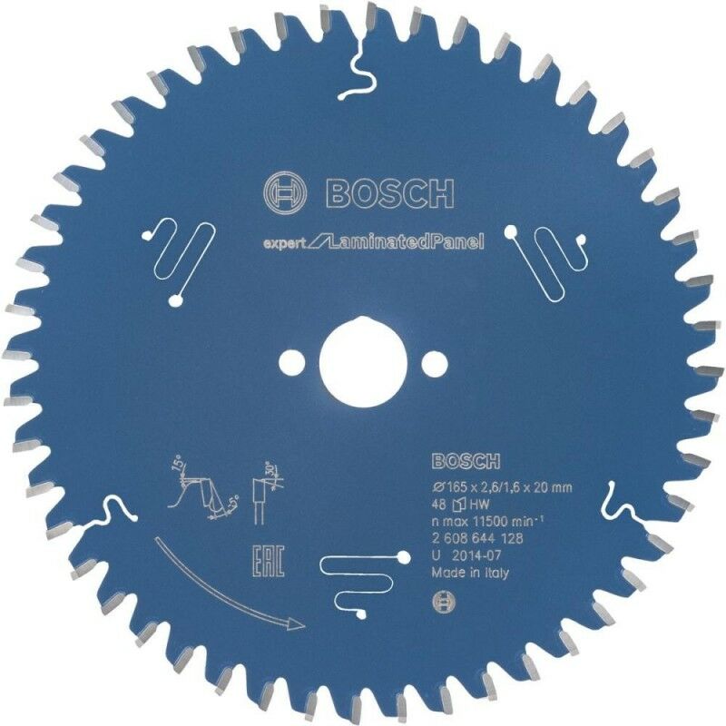 

Hoja Carburo Expert Lp 165X2,6X20Mm Diente 48 W Bosch