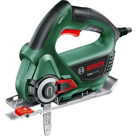 Bosch sierra EasyCut 50 (500 W, tecnología NanoBlade, profundidad de corte en madera: 50 mm)