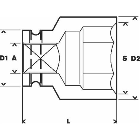 Bosch Sk-Stecks.SW27 mm 3/4"iv