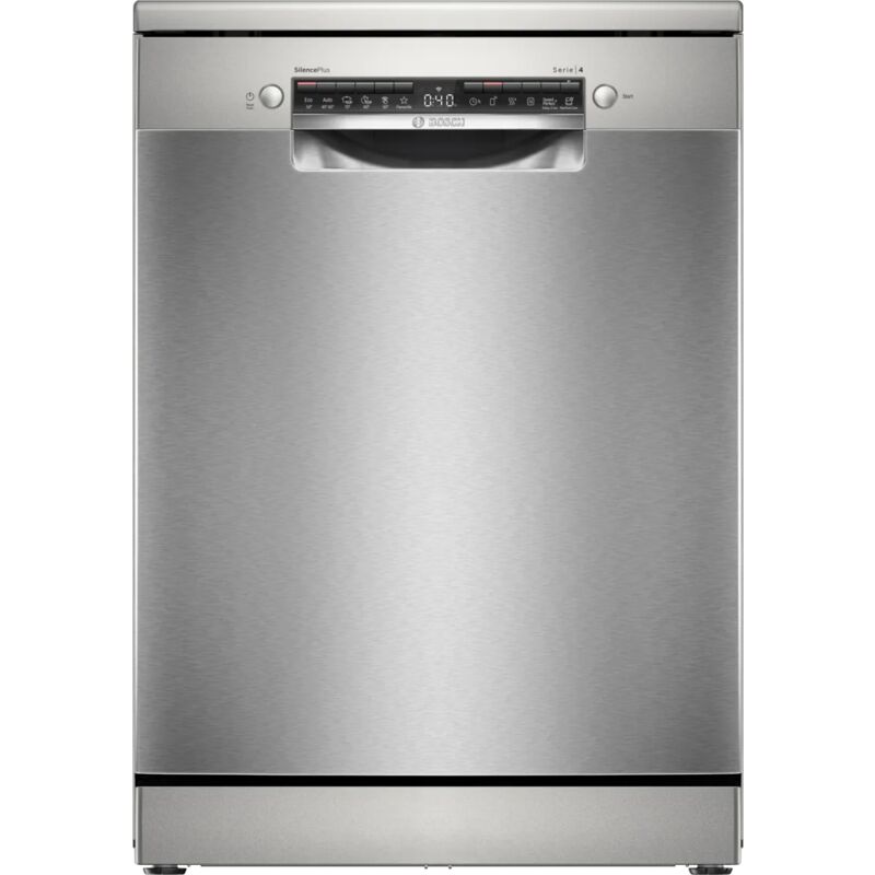 Image of Bosch - Serie 4 SMS4ECI27E Lavastoviglie da libera installazione 60 cm Acciaio Classe a