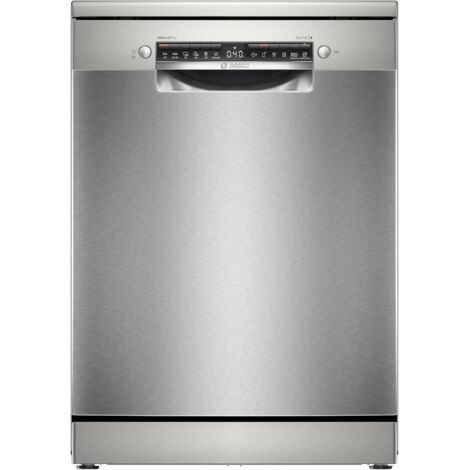 Bosch SMS4ECI28E Serie 4 Lavastoviglie a Libera Installazione 60 cm 14 Coperti Inox Spazzolato Antimpronta Classe A Home Connect