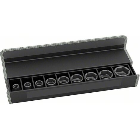 Bosch Sockets définis. 9 pices. 25 mm. 6 - 1
