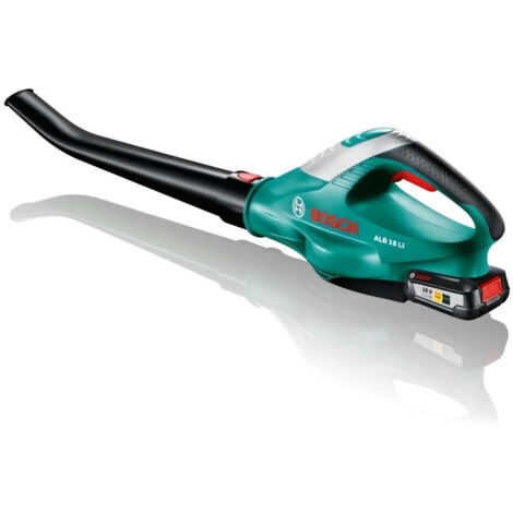 BOSCH - Souffleur sans fil ALB 18 LI - Batterie Lithium-Ion 18 V 2,5 Ah - 95 dB - Vert