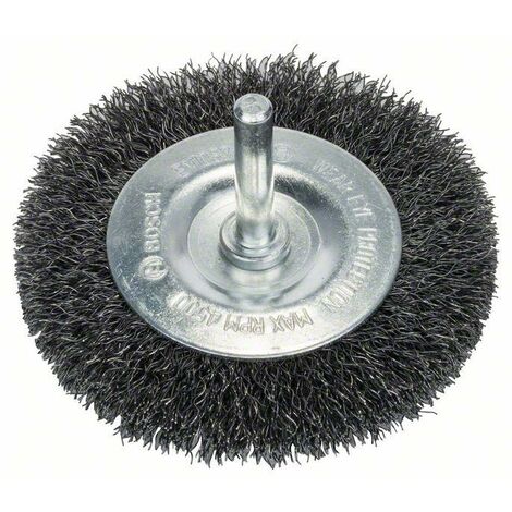 Spazzola Circolare Fili Ondulati Gambo 6X25 Mm 40X12