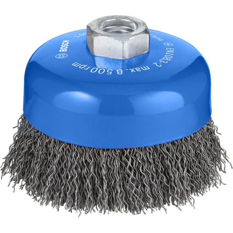 Bosch - Accessories Spazzola a tazza - filo ondulato - 100 mm, 0,5 mm, M14 1608614011 1 pz.