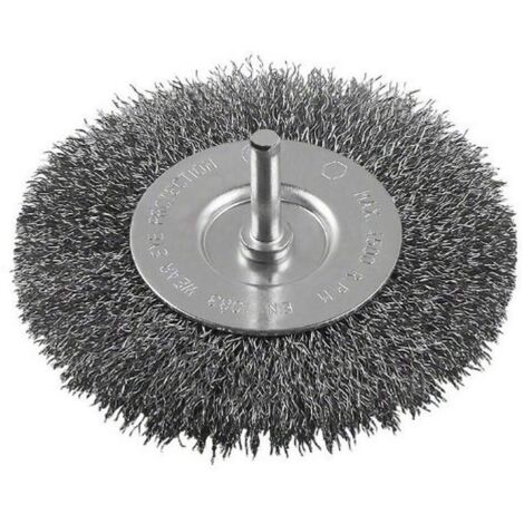 BOSCH - SPAZZOLA A DISCO FILO ONDULATO 100 MM CODOLO 6 MM