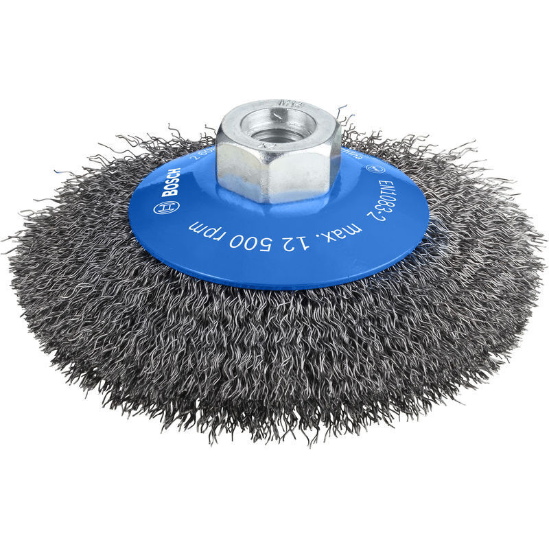 Accessories Spazzola conica - filo ondulato - 115 mm, 0,35 mm, M14 2608622101 1 pz. - Bosch