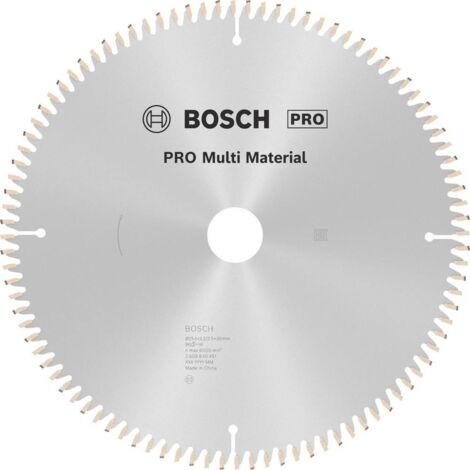 Bosch Standard for Multi Material Lama per troncatrice 254x30 mm per multimateriale