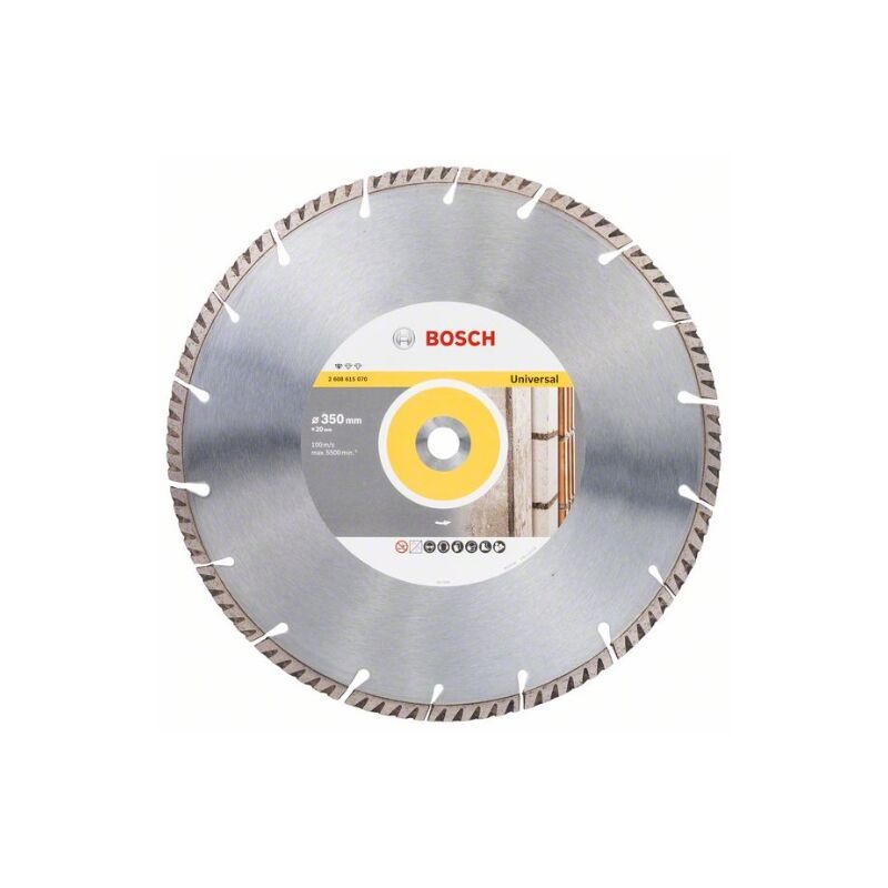 Bosch - Accessori Lama de Lama diamantata standard per sega universale, 350 x 20 x 3, 3 x 10 mm