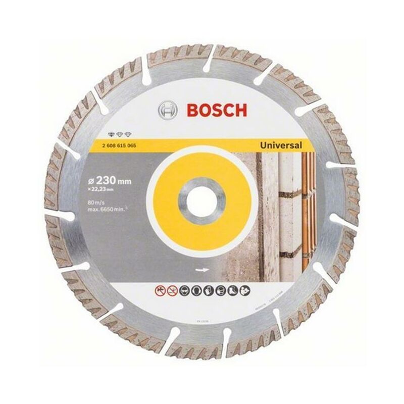 Disco diamantato segmentato D23022-23 universal 2608615065 - Bosch