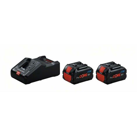 Bosch Starter-Set Starter-Set 2 x ProCORE18V 8.0Ah + GAL 18V-160 C