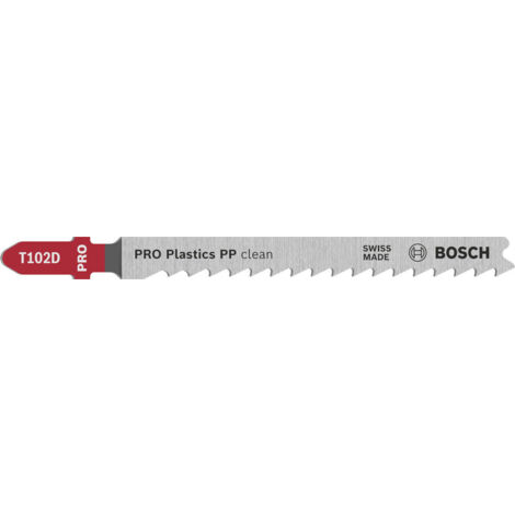 Bosch Stichsägeblatt T 102 D, Clean for PP
