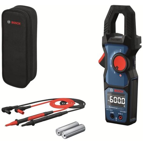 Bosch Strommesszange Elektrisches Prüfgerät GMC 600-15 Professional