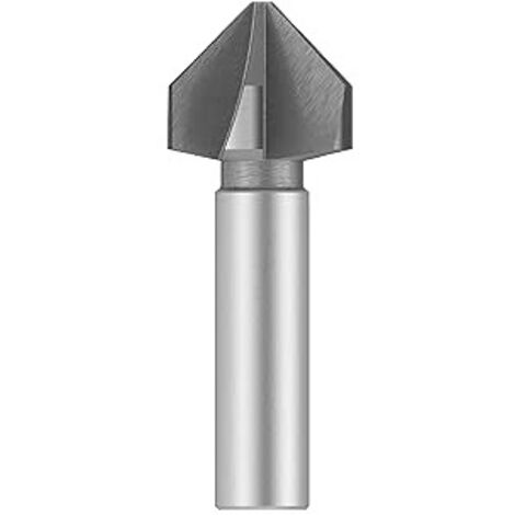 Fresa Per Router A Punta Sferica 6x15,87 Mm - Gambo 6 Mm In Carburo Per Lavorazione Legno